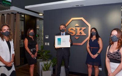 A SK obtém o segundo lugar no Prêmio Empresa Saudável (PES) 2020